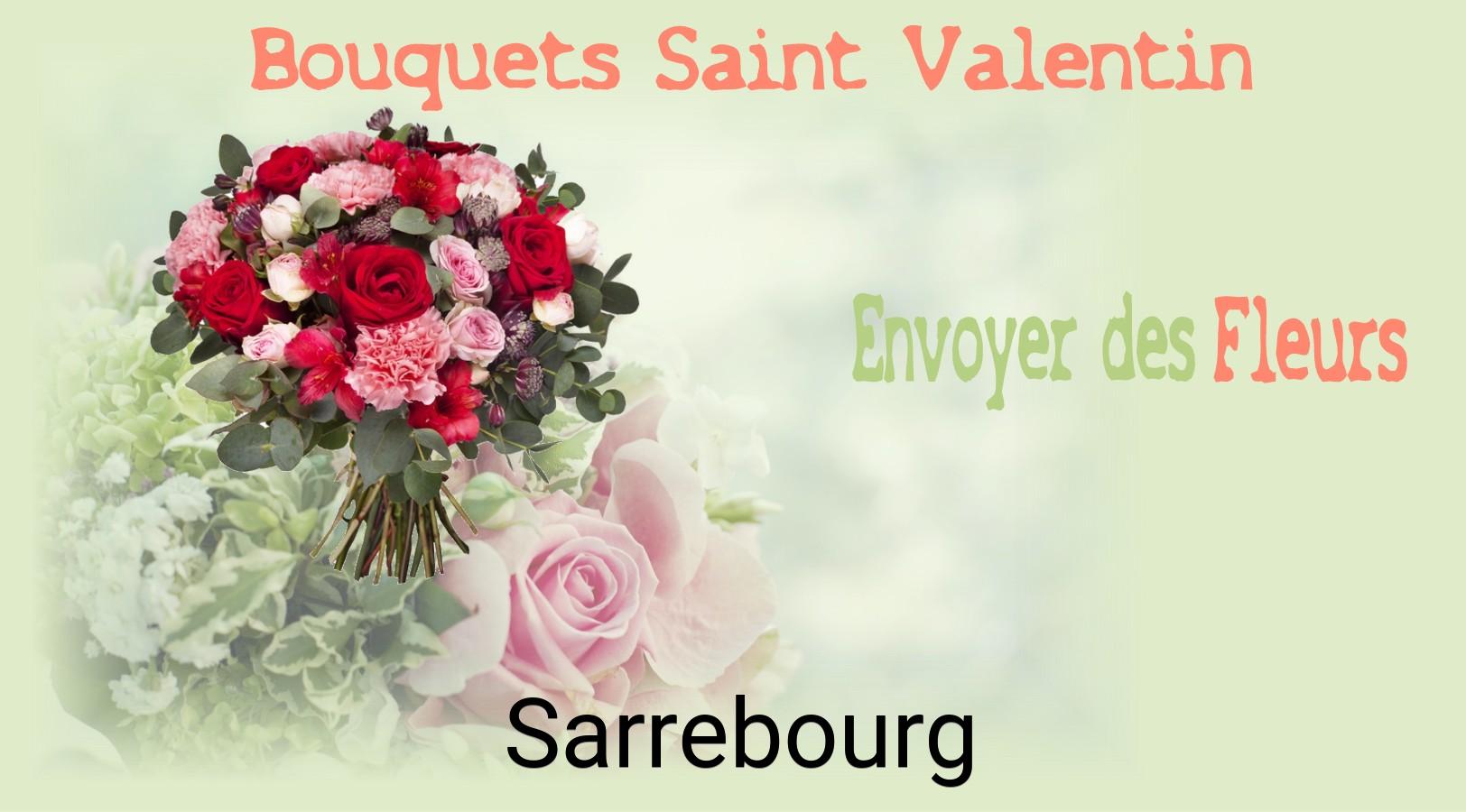 Roses de Saint-Valentin livrées à Sarrebourg